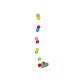 LIVARNO home LED Sommerlichterkette XXL, 15 LEDs, 17 m (Kugellaterne bunt) - B-Ware neuwertig