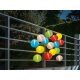 LIVARNO home LED Sommerlichterkette XXL, 15 LEDs, 17 m (Kugellaterne bunt) - B-Ware neuwertig