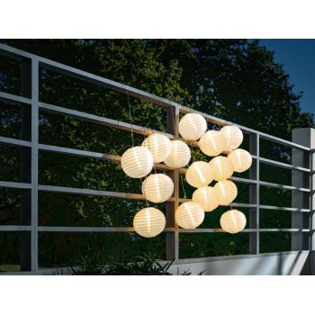 LIVARNO home LED Sommerlichterkette XXL, 15 LEDs, 17 m - B-Ware