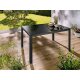 LIVARNO home Alu-Gartentisch »Houston«, mit Wendetischplatte, schwarz - B-Ware sehr gut
