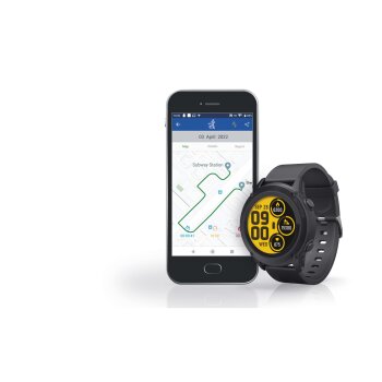SILVERCREST® Fitness-Smartwatch, mit Bluetooth® und GPS - B-Ware sehr gut