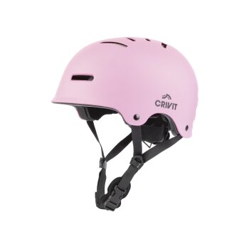 CRIVIT Kinder-Inlinerhelm mit Rücklicht (Violett, L/XL) - B-Ware sehr gut