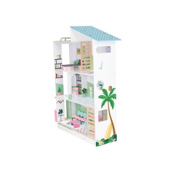 Playtive Puppenvilla »Holz Fashion Doll Villa FSC« - B-Ware Transportschaden Kosmetisch