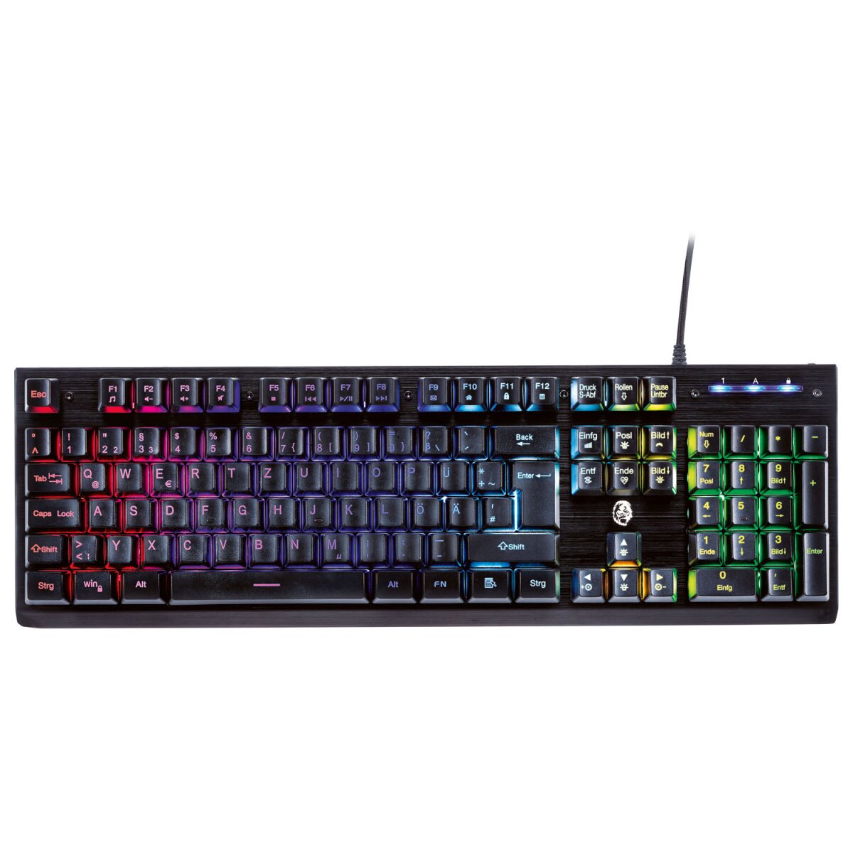 SILVERCREST® Gaming Tastatur, kabelgebunden, mit RGB Beleuchtung - B-Ware  neuwertig, 16,99 €