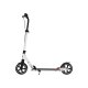 CRIVIT Big Wheel Scooter, mit Handbremse (schwarz/weiß) - B-Ware neuwertig