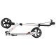 CRIVIT Big Wheel Scooter, mit Handbremse (schwarz/weiß) - B-Ware neuwertig