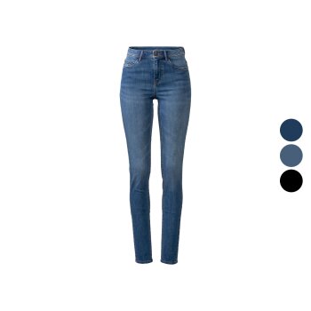 esmara® Damen Jeans, Super Skinny Fit, mit normaler...