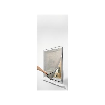 LIVARNO home Insektenschutzfenster, magnetisch, 110 x 130...