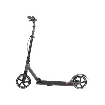 CRIVIT Big-Wheel-Scooter, mit Handbremse (schwarz) - B-Ware sehr gut