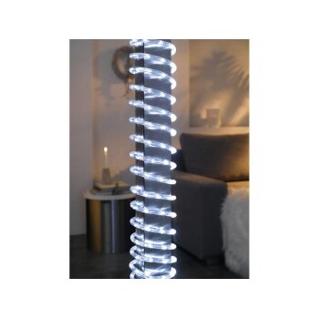 LIVARNO home LED-Lichterschlauch, 11,5 m, 240 LEDs (kaltweiß) - B-Ware sehr gut