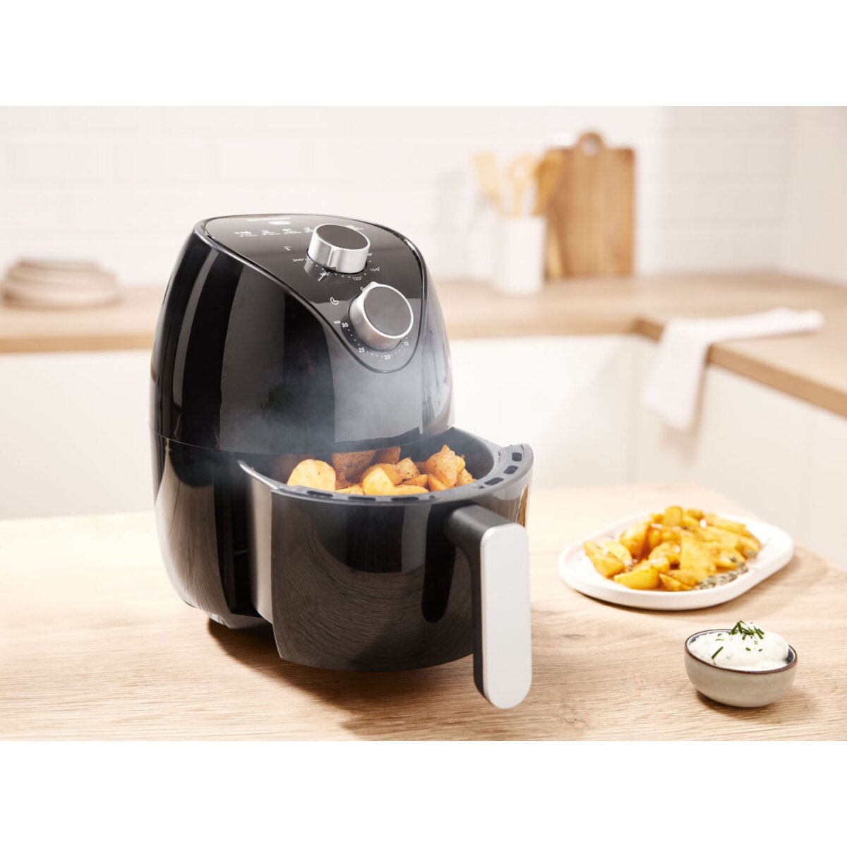 SILVERCREST® KITCHEN TOOLS Heißluftfritteuse »SHLF 1000 A1«, 1000 