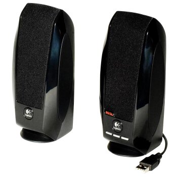 Logitech Lautsprecher S150 USB,  schwarz - B-Ware neuwertig