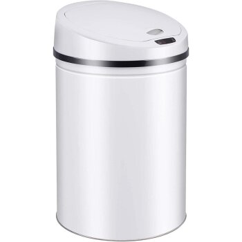Ribelli Edelstahl Mülleimer - Abfalleimer mit Sensor...