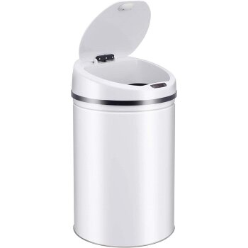 Ribelli Edelstahl Mülleimer - Abfalleimer mit Sensor...