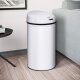 Ribelli Edelstahl Mülleimer - Abfalleimer mit Sensor - automatisches Öffnen und Schließen 60L weiß - B-Ware Transportschaden Kosmetisch