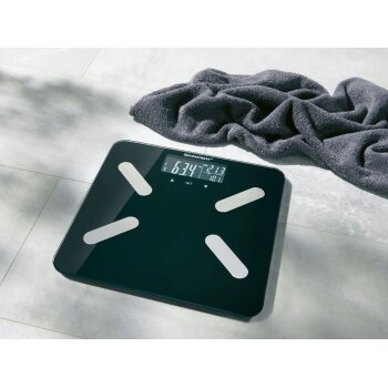 SILVERCREST® PERSONAL CARE Diagnosewaage »SPWD 180« (Schwarz) - B-Ware Transportschaden Kosmetisch