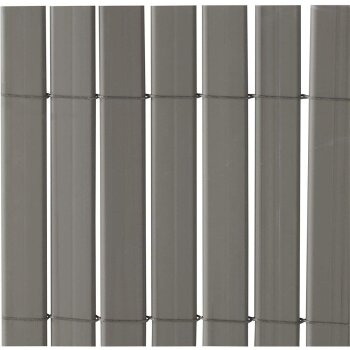 Ribelli Sichtschutzmatte, aus PVC, 90 x 500 cm, anthrazit - B-Ware neuwertig