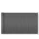 Ribelli Sichtschutzmatte, aus PVC, 90 x 500 cm, anthrazit - B-Ware neuwertig