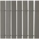 Ribelli Sichtschutzmatte, aus PVC, 90 x 500 cm, anthrazit - B-Ware neuwertig