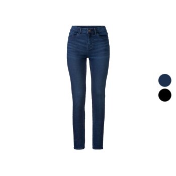 esmara® Damen Jeans, Super Skinny Fit, mit normaler...
