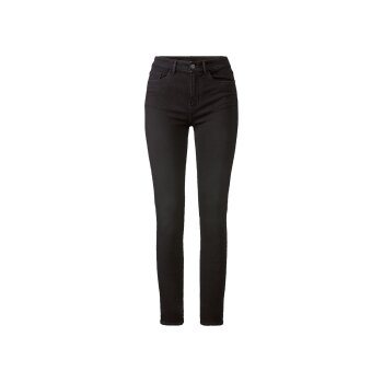 esmara® Damen Jeans, Super Skinny Fit, mit normaler...