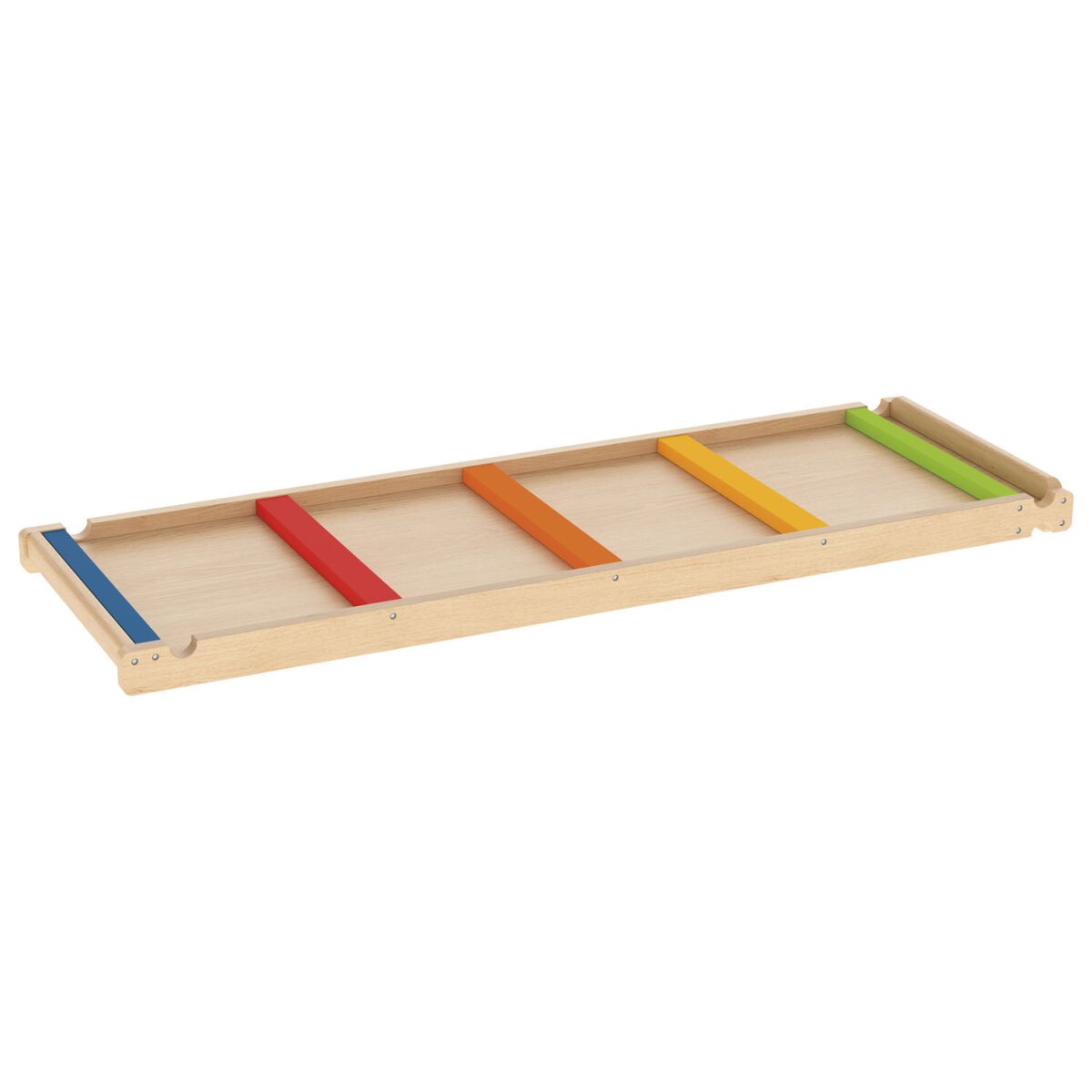 Playtive 2-in-1 Holz Kletterleiter und Rutsche, 4 farbige Trittstufen -  B-Ware gut, 52,99 € | Holzspielzeuge