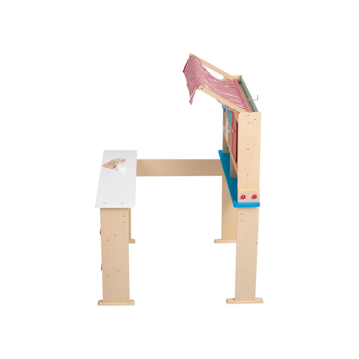 Playtive Holz Kaufladen, mit Markise und Angebotstafel - B-Ware  Transportschaden Kosmetisch, 26,99 €