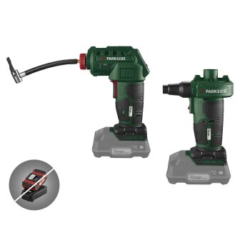 PARKSIDE® Mobile Aufpumpgeräte, ohne Akku und...