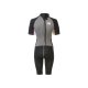MISTRAL Damen Neopren-Shorty mit Reißverschluss am Rücken, grau/schwarz - B-Ware