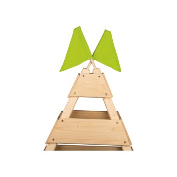 Playtive Spielzelt Tipi, einfacher und schneller Aufbau - B-Ware neuwertig