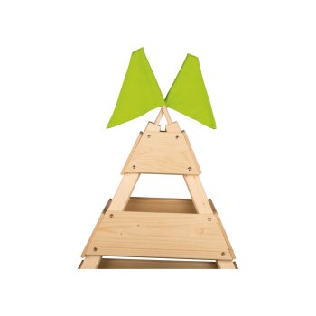 Playtive Spielzelt Tipi, einfacher und schneller Aufbau - B-Ware neuwertig