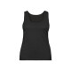 esmara® Damen Achselhemd, 3 Stück, mit hohem Baumwollanteil (schwarz/weiß, XXL(52/54)) - B-Ware sehr gut