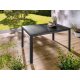 LIVARNO home Alu-Gartentisch »Houston«, mit Wendetischplatte, schwarz - B-Ware gut