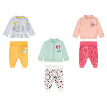 Baby Mädchen Jogginganzug, 2-teilig, mit Baumwolle -...