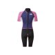 Mistral Damen Neoprenanzug, kurz, mit Reißverschluss am Rücken, schwarz/lila/pink (pink, S) - B-Ware neuwertig