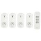 SILVERCREST® Funksteckdosen-Set Innen, 5-teilig - B-Ware sehr gut