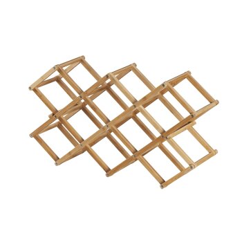 LIVARNO home Weinregal, aus Bambus, waagerechte Lagerung - B-Ware