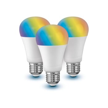 Livarno Home Starter Kit Gateway + 3x Leuchtmittel RGB und Fernbedienung »Zigbee Smart Home« - B-Ware neuwertig