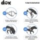 DDOXX Hundegeschirr Nylon, Step-In, Verstellbar, Ausbruchsicher, blau, XXS 1,0 x 26-35 cm - B-Ware sehr gut
