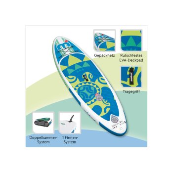 Mistral SUP »Junior 86 Zoll« mit Doppelkammer-System - B-Ware neuwertig
