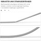 Ribelli® PVC Sichtschutzmatte mit Steg, 90 x 300 cm, anthrazit - B-Ware neuwertig