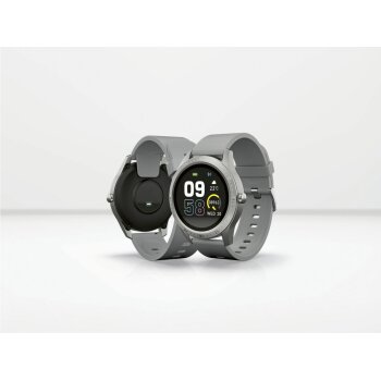 SILVERCREST® Fitness-Smartwatch SSR220, mit Full-Touch-Farbdisplay, grau - B-Ware sehr gut