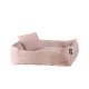 ROHRSCHNEIDER Hundebett, Kuschelsofa »Blue«, aus recycelten PET-Flaschen (Rose, S) - B-Ware sehr gut
