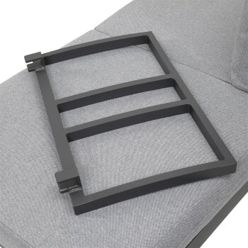 greemotion Lounge-Set San Jose, Schwarz/Grau - B-Ware neuwertig