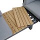 greemotion Lounge-Set San Jose, Schwarz/Grau - B-Ware neuwertig