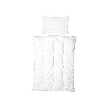 roba Baby Bettset, Steppbett und Kissen, Baumwollbezug -...