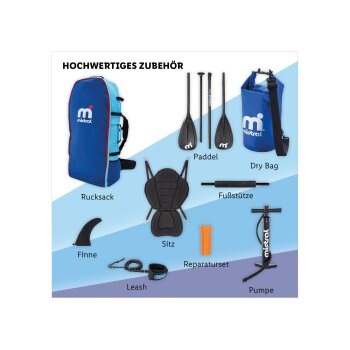 Mistral SUP »Allround 106"« mit Doppelkammer-System - B-Ware gut
