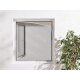 LIVARNO home Insektenschutzfenster magnetisch, 110 x 130 cm - B-Ware sehr gut