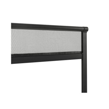 LIVARNO home Insektenschutzrollo Alu bohrlos, zum Einhängen, 130 x 150 cm (anthrazit) - B-Ware sehr gut