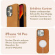 DONBOLSO iPhone 14 Pro Lederhülle, braun - B-Ware sehr gut